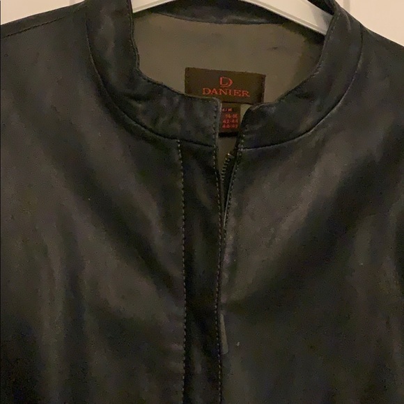 Ladies Daniel black leather jacket - Picture 5 of 7